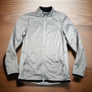 Under Armour Jacket Men S Gray ColdGear Reactor Thermal Grid Fleece‎ Breathable